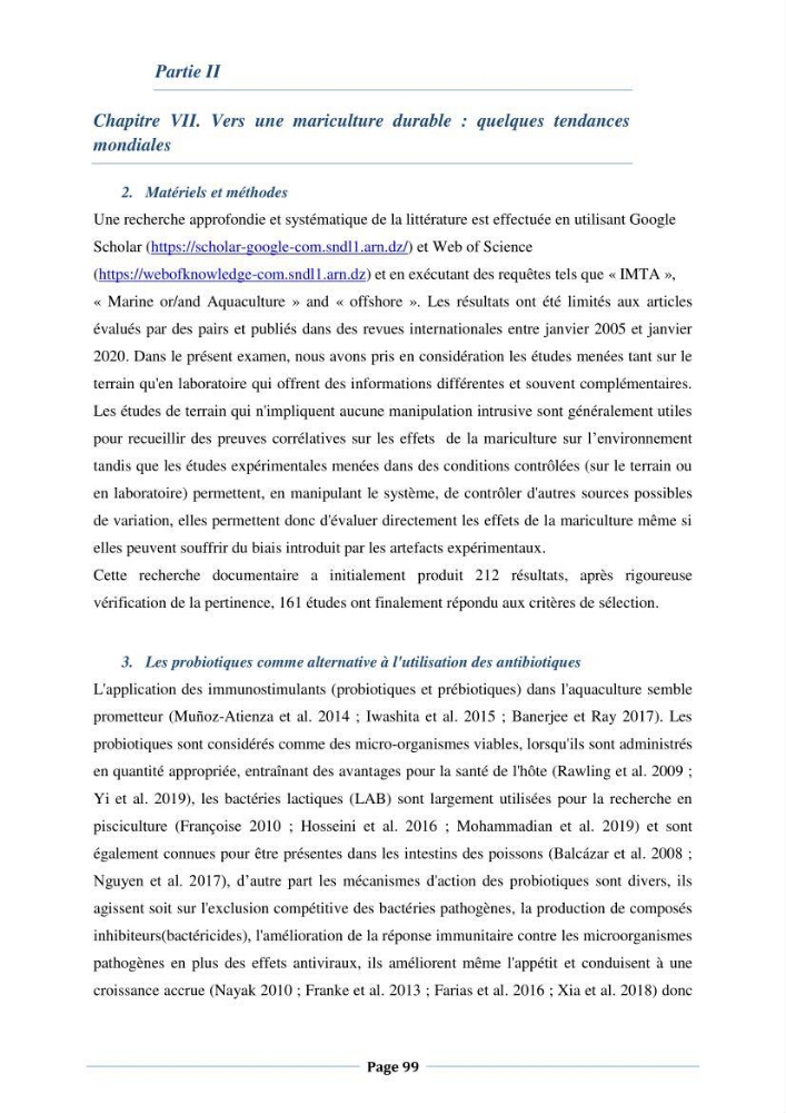 Les interactions environnement -aqaculture