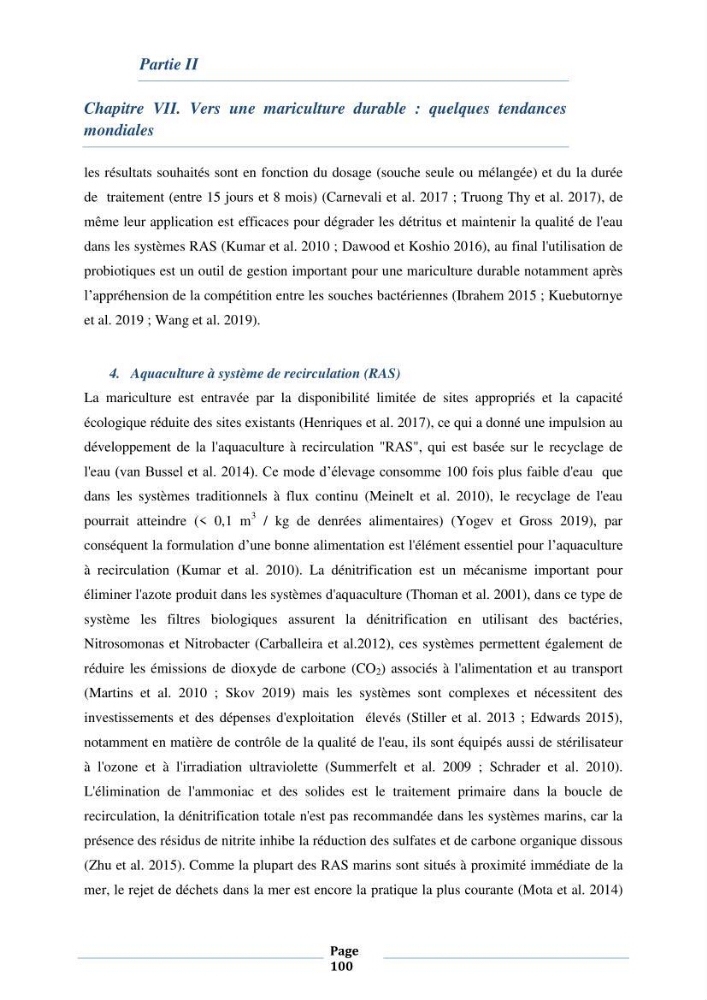 Les interactions environnement -aqaculture