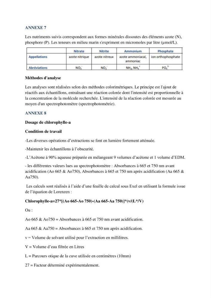 Les interactions environnement -aqaculture