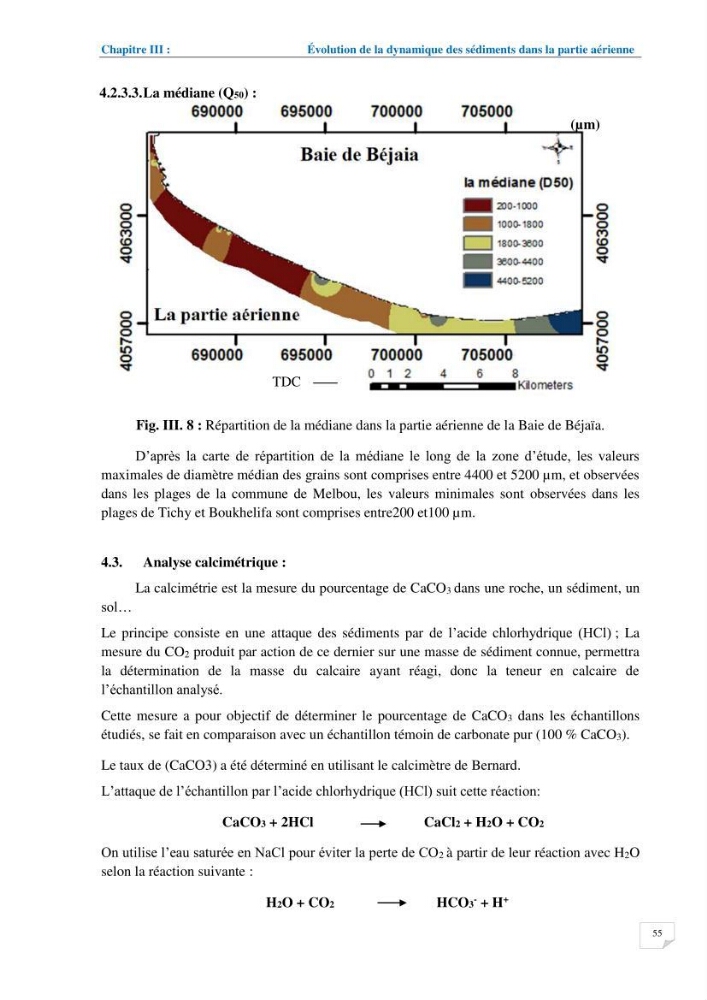 Géomorphodynamique de la zone côtière de la baie de Béjaïa