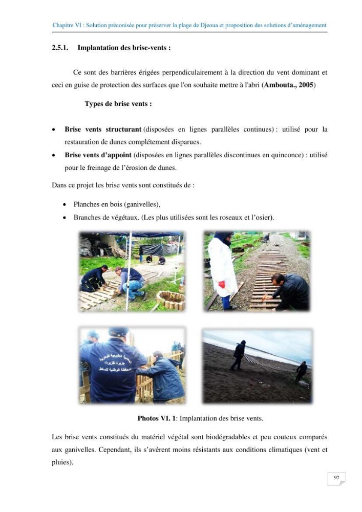 Géomorphodynamique de la zone côtière de la baie de Béjaïa
