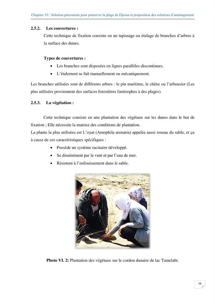 Géomorphodynamique de la zone côtière de la baie de Béjaïa