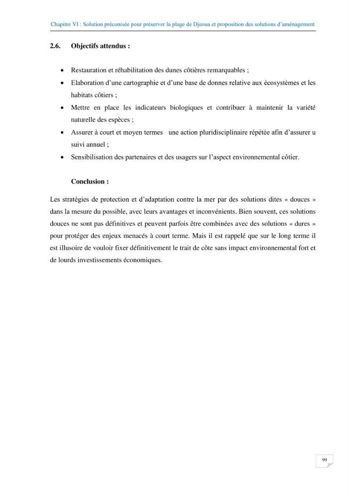 Géomorphodynamique de la zone côtière de la baie de Béjaïa