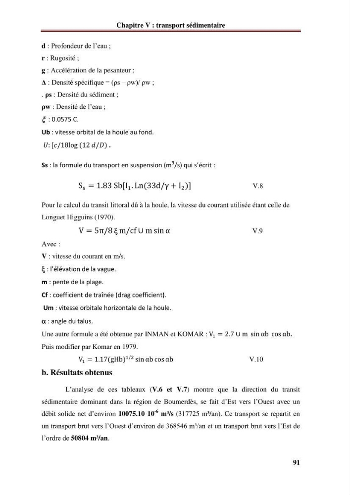Analyse statistique de l\'évolution morphodynamique du morphodynamique du littoral de Boumerdès