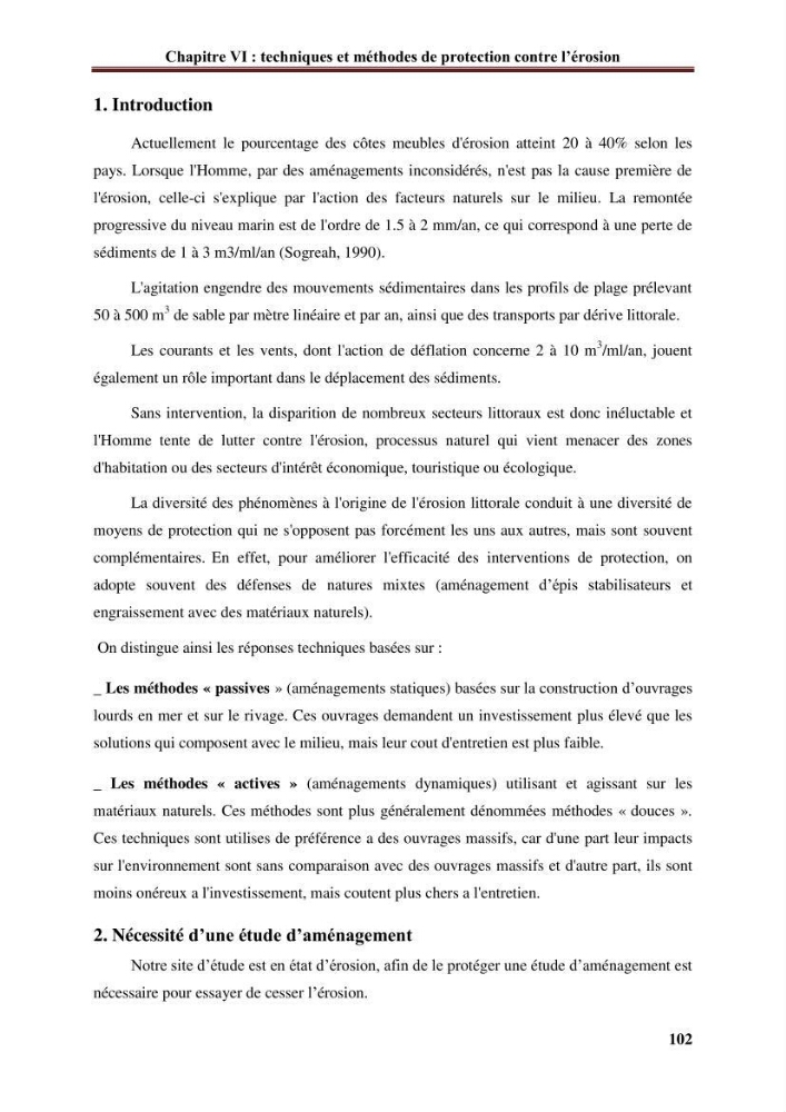 Analyse statistique de l\'évolution morphodynamique du morphodynamique du littoral de Boumerdès