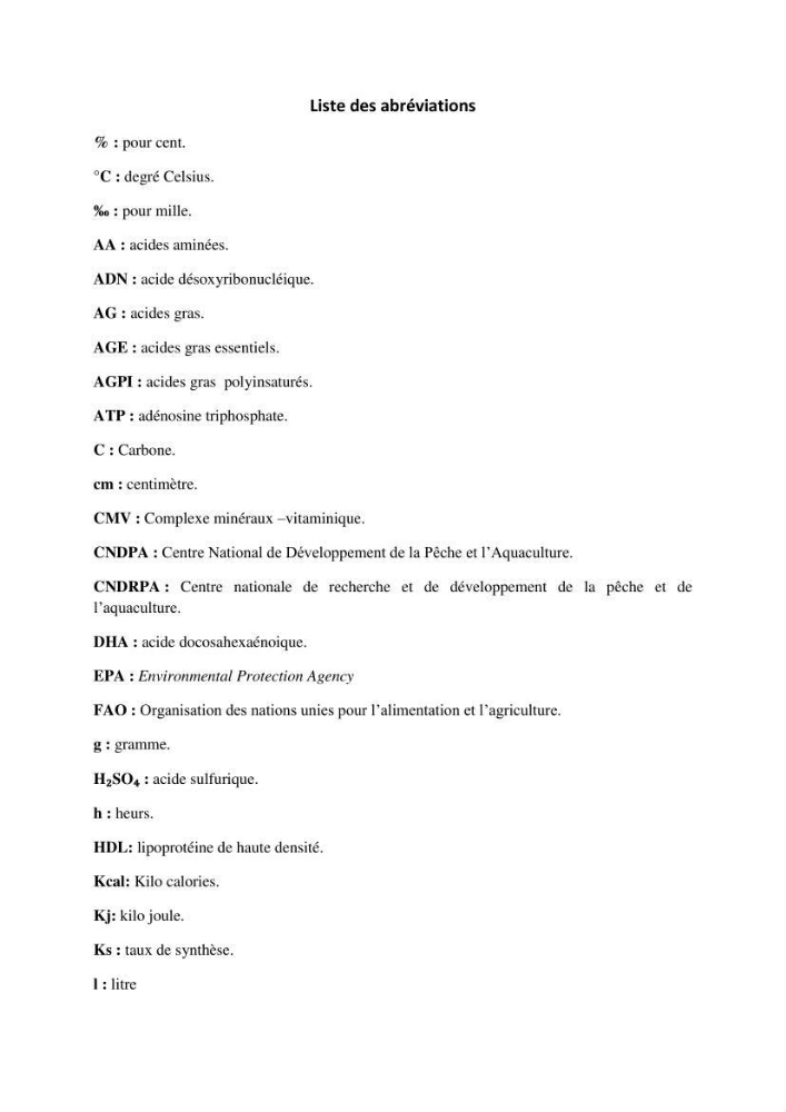 Contribution à l\'étude de la valeur alimentaire de l\'éspèce Tilapia du nil \"orechoromisniloticus\":
