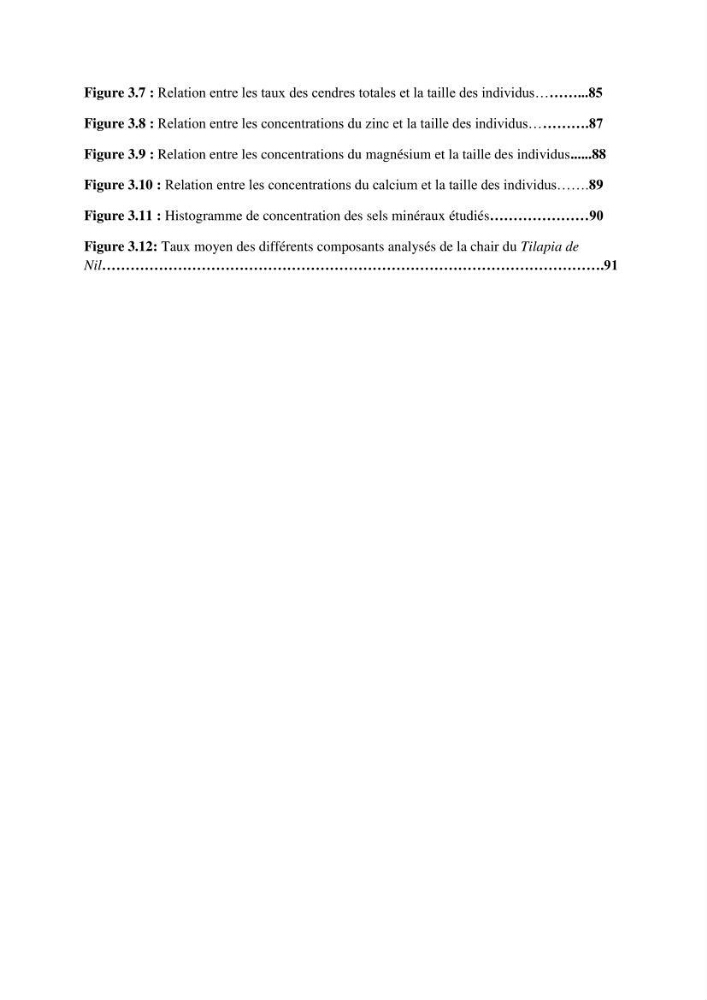 Contribution à l\'étude de la valeur alimentaire de l\'éspèce Tilapia du nil \"orechoromisniloticus\":