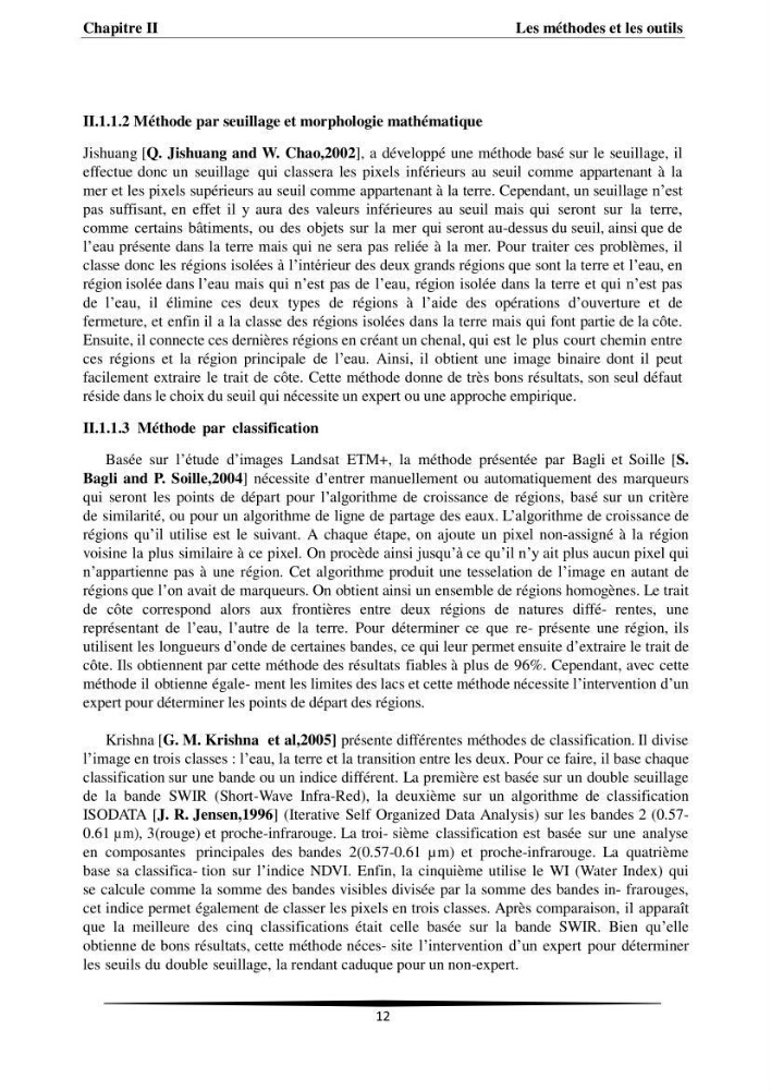 Intégration des données satellitaires dans un SIG pour la gestion du littoral