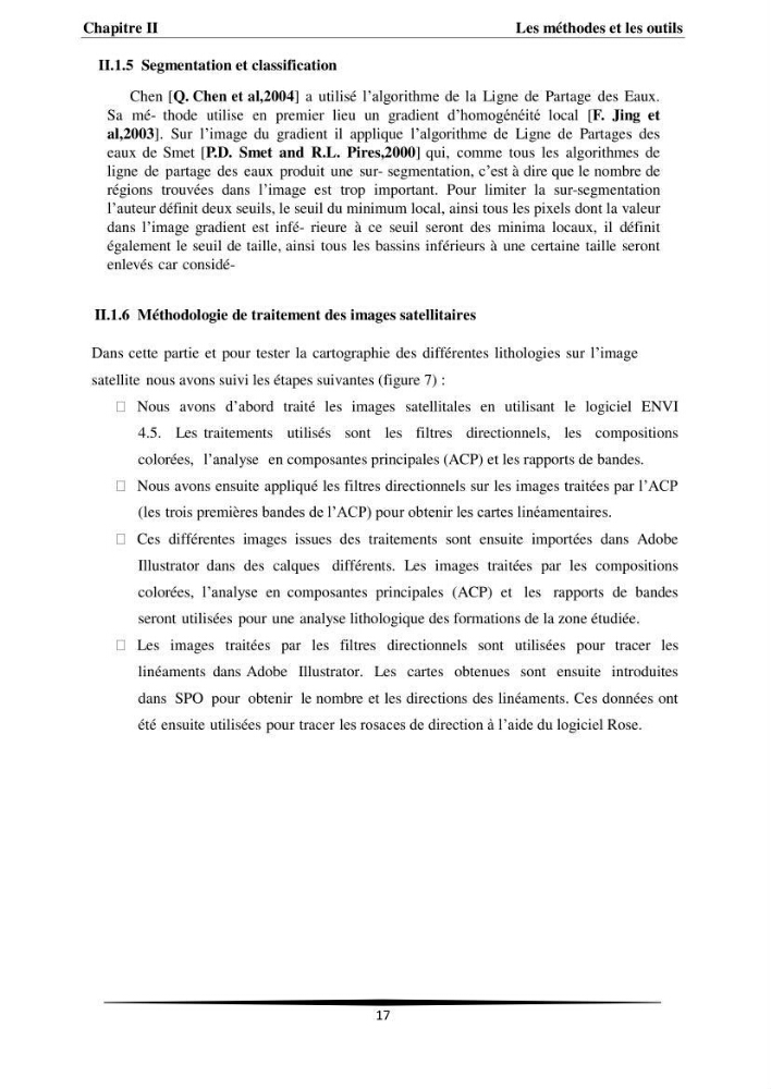 Intégration des données satellitaires dans un SIG pour la gestion du littoral