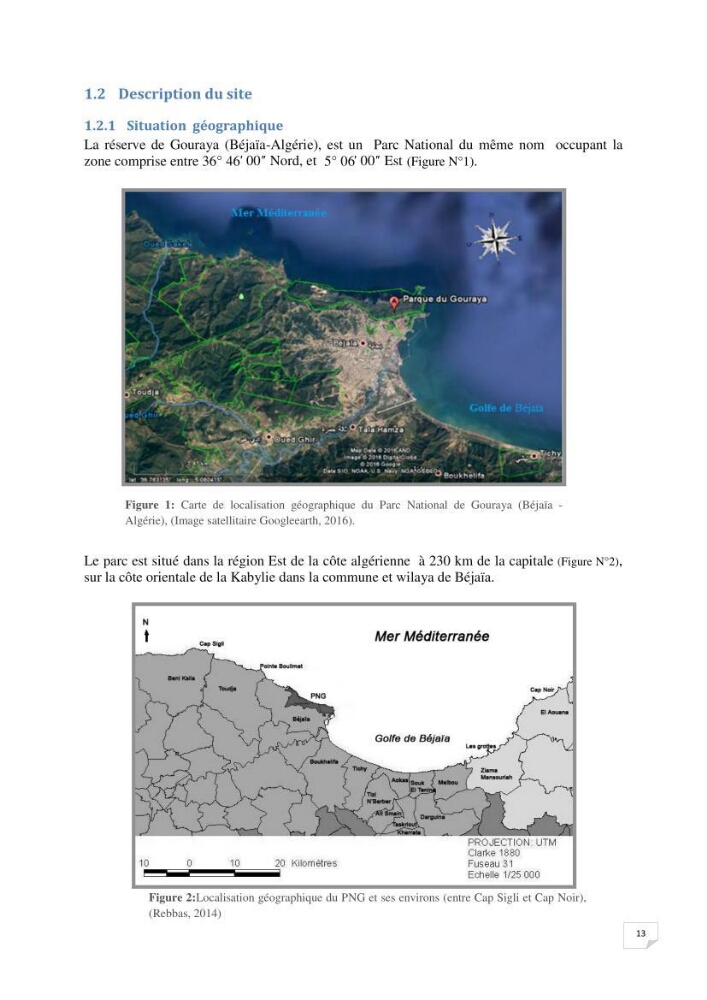 Inventaire de la faune et de la flore marine remarquable des espaces d\'intérêt écologique du secteur Est de la côte Algérienne: