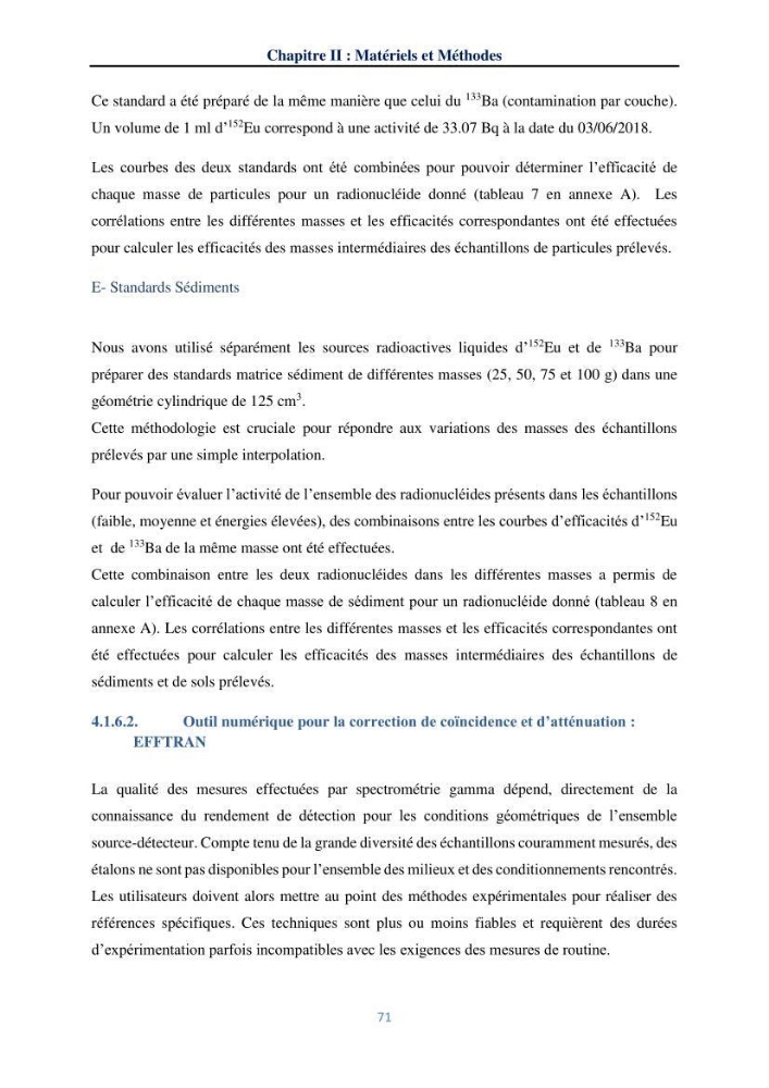 Transfert et dépôt de la radioactivité des aérosols et des eaux de pluie vers le sol et le milieu marin: application au nord de l\'Algérie