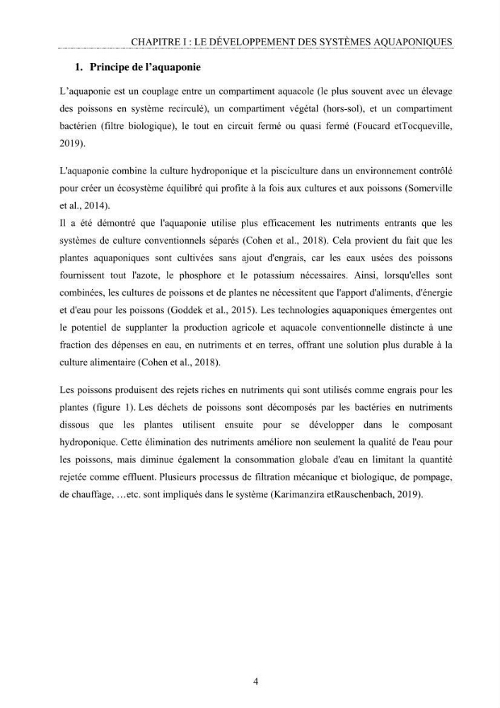 Conception d\'un système d\'élevage en aquaponie