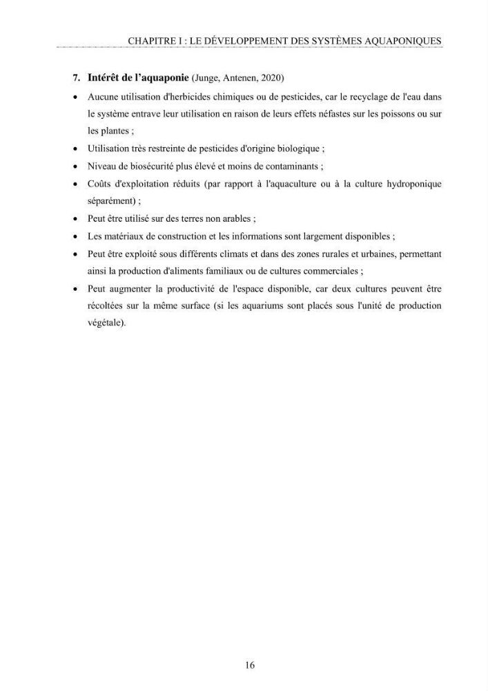 Conception d\'un système d\'élevage en aquaponie