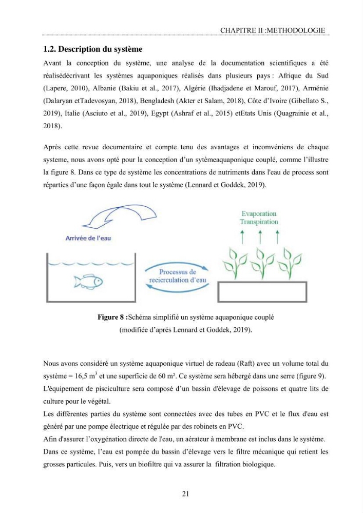 Conception d\'un système d\'élevage en aquaponie