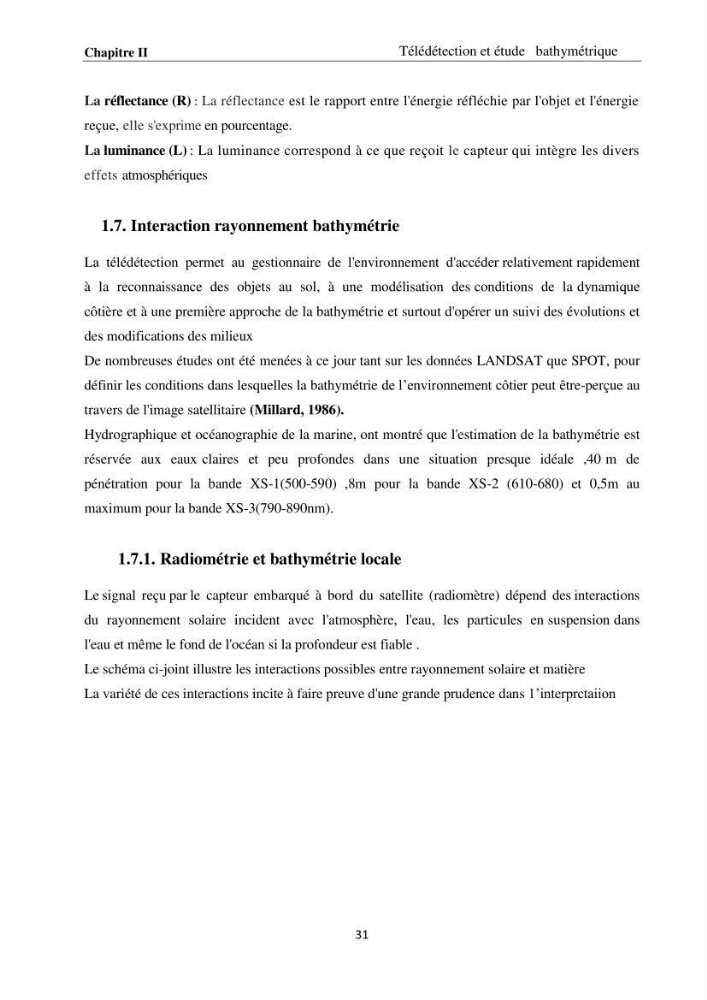 Modélisation et cartographie de la bathymétrie des zones côtières algéroises