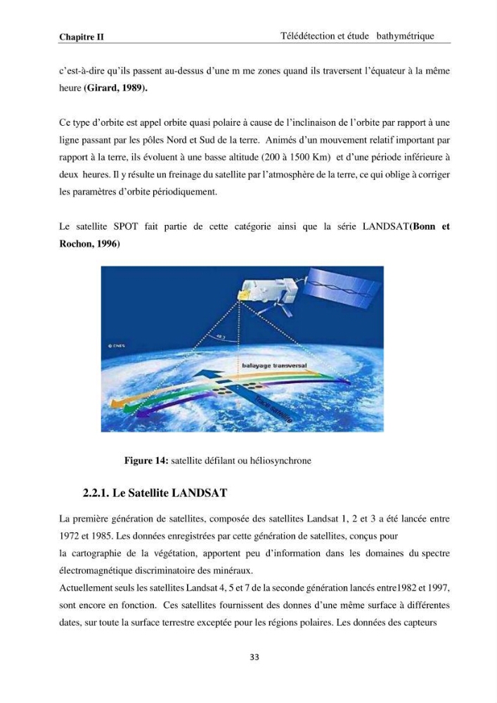 Modélisation et cartographie de la bathymétrie des zones côtières algéroises