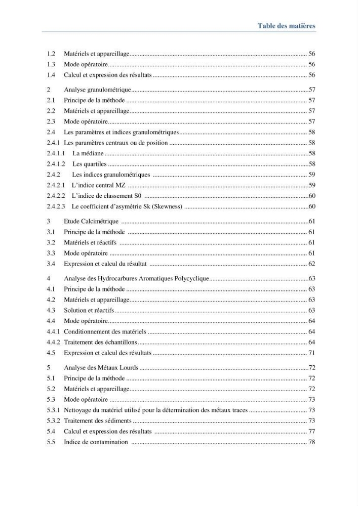 Contribution à l\'évaluation de l\'état de pollution du sédiment superficiel du port d\'Alger en cas d\'une opération de dragage