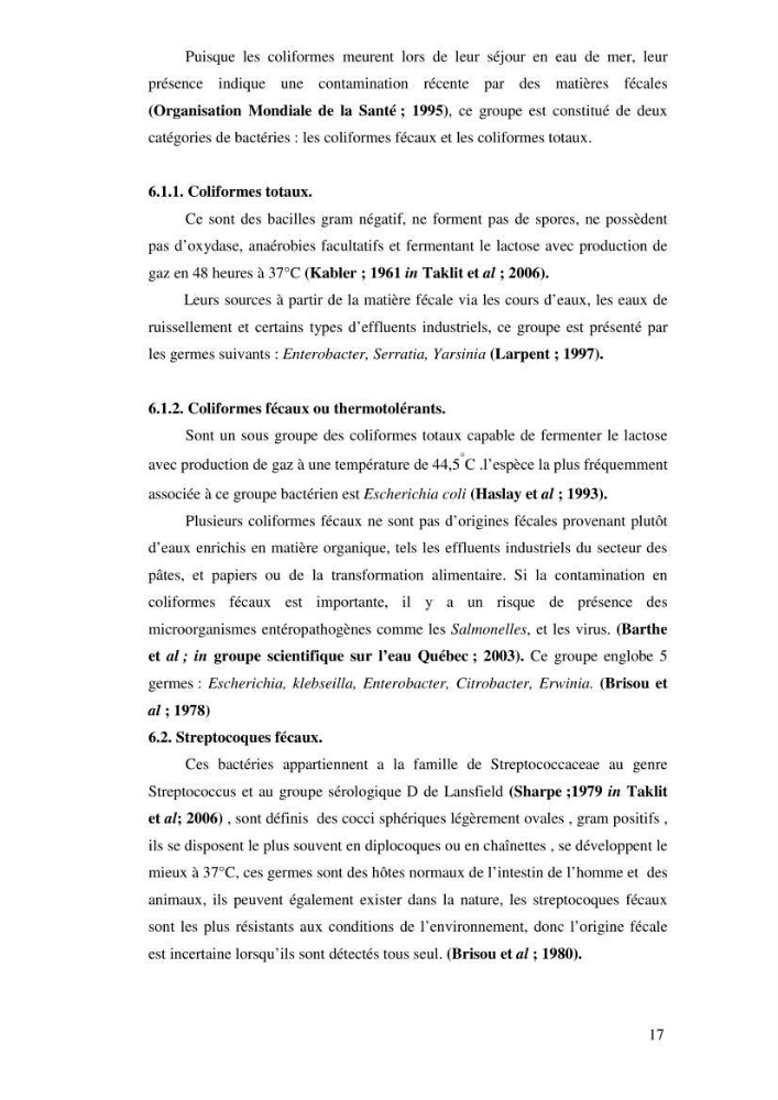 Qualité physico-chimique, sels nutritifs et bactériologique dans la baie de Bou-Ismail et le port de Bou-Haroun