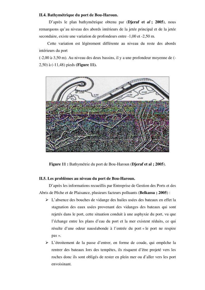 Qualité physico-chimique, sels nutritifs et bactériologique dans la baie de Bou-Ismail et le port de Bou-Haroun