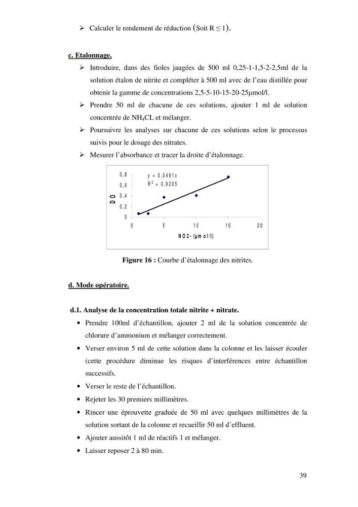 Qualité physico-chimique, sels nutritifs et bactériologique dans la baie de Bou-Ismail et le port de Bou-Haroun