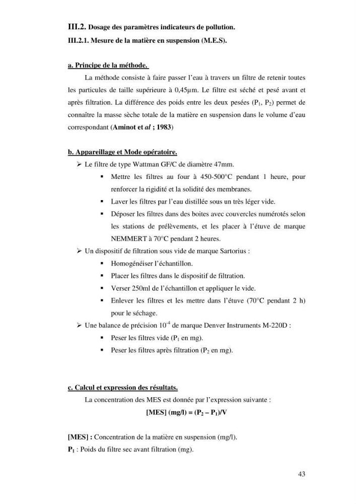 Qualité physico-chimique, sels nutritifs et bactériologique dans la baie de Bou-Ismail et le port de Bou-Haroun
