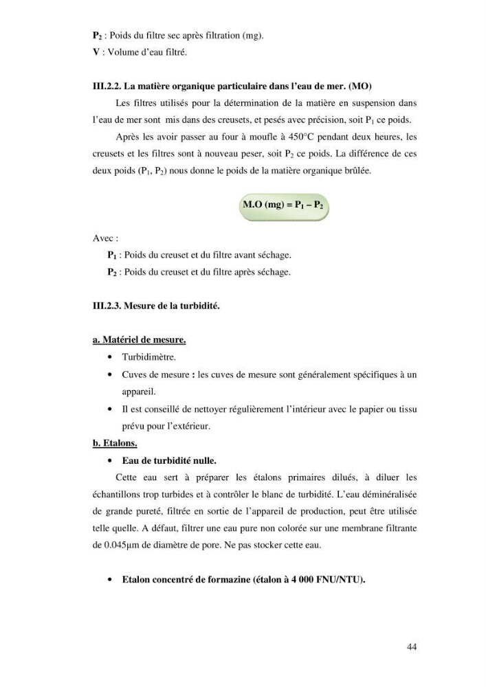 Qualité physico-chimique, sels nutritifs et bactériologique dans la baie de Bou-Ismail et le port de Bou-Haroun