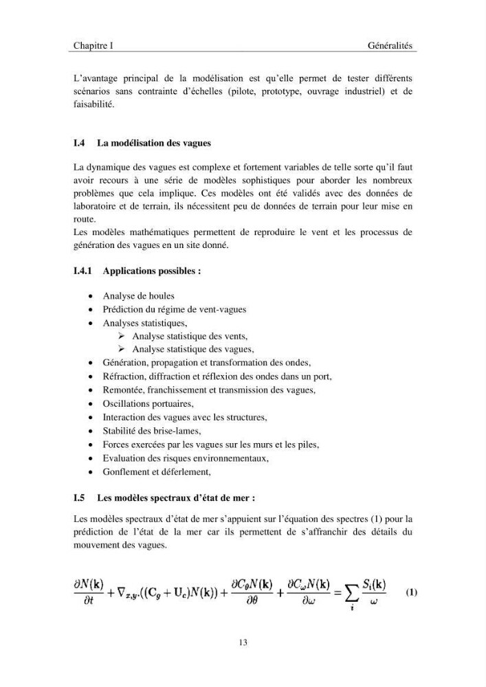 Utilisation du modèle SWAN pour la modélisation des vagues/houles