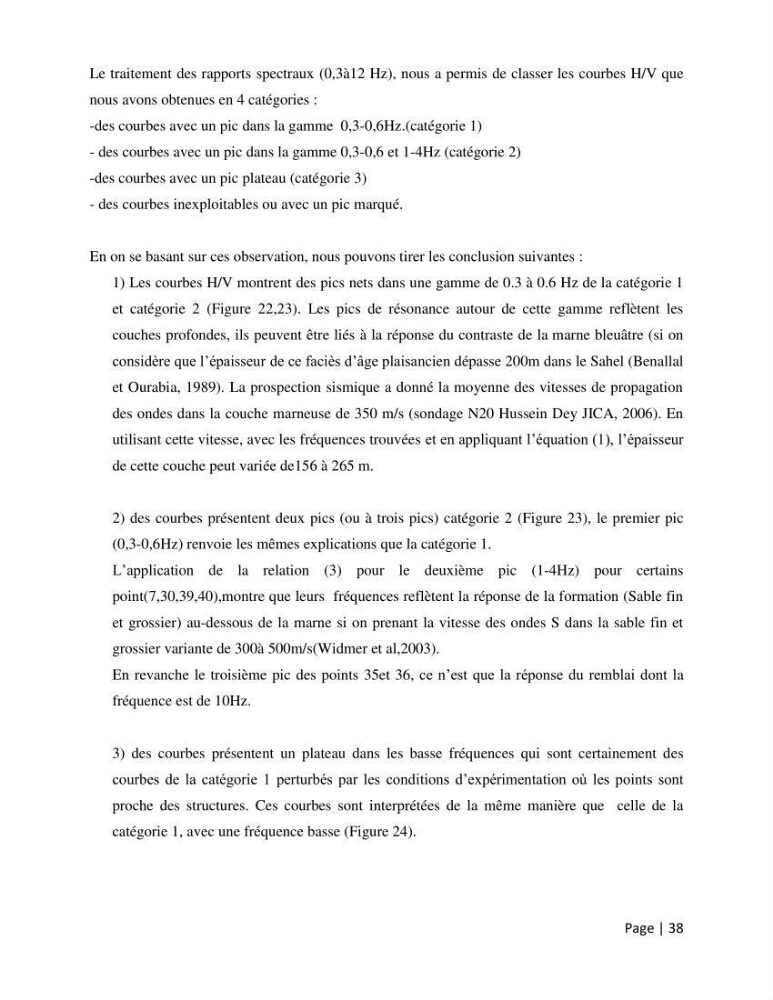 Evalution des effets de site dans la zone des pins maritimes