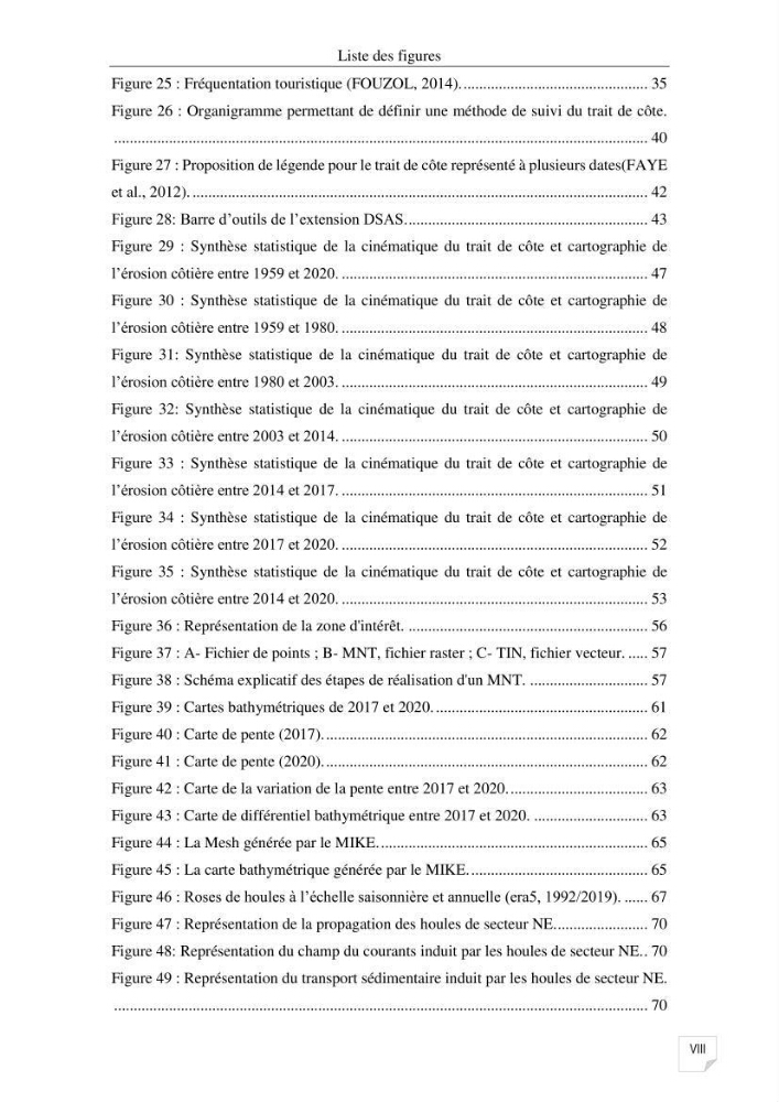 Etude de l\'évolution surfaçique et volumétrique du cordon dunaire d\'El Kadous ( commune de Heraoua):