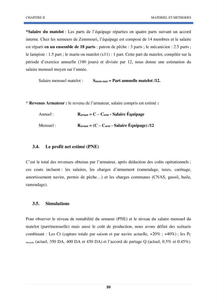 Approche sur l’impact de la température de surface sur l’efficacité Approche sur l’impact de la température de surface sur l’efficacité de la flottille sardinière de Zemmouri (Willaya de Boumerdes):