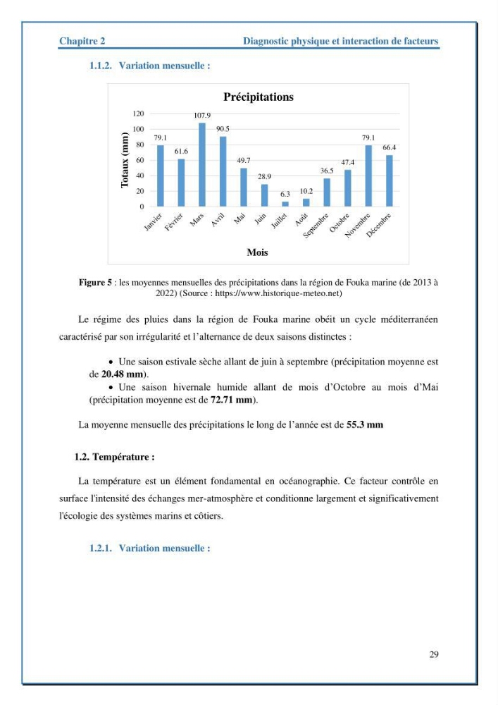 Etude de protection de la frange littorale de projet de la nouvelle station de dessalement de Fouka marine wilaya de Tipaza
