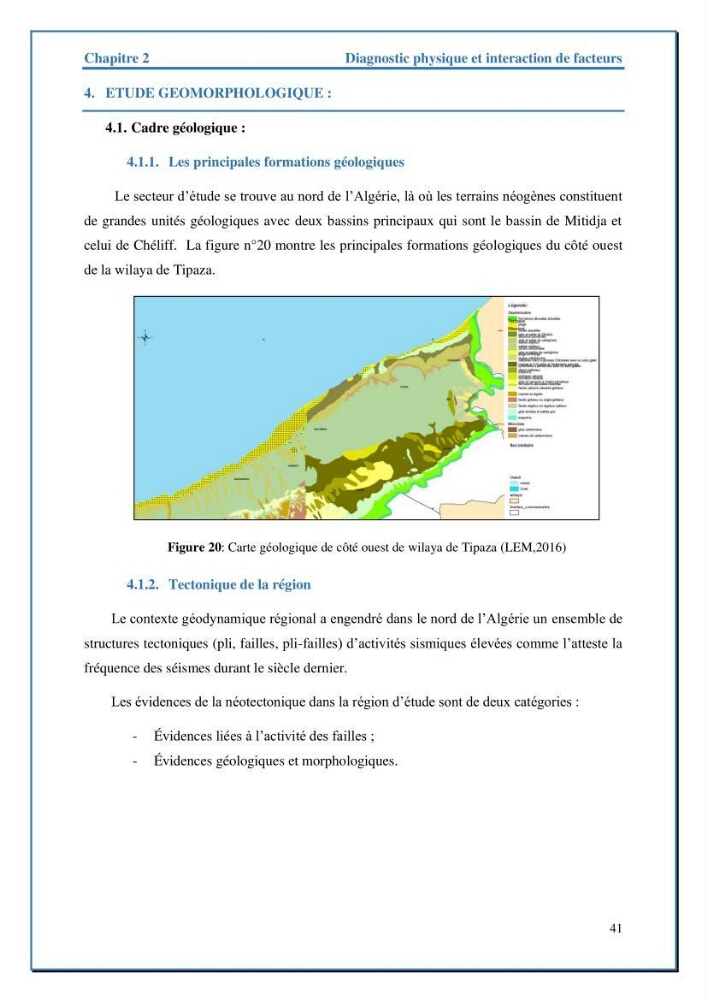 Etude de protection de la frange littorale de projet de la nouvelle station de dessalement de Fouka marine wilaya de Tipaza