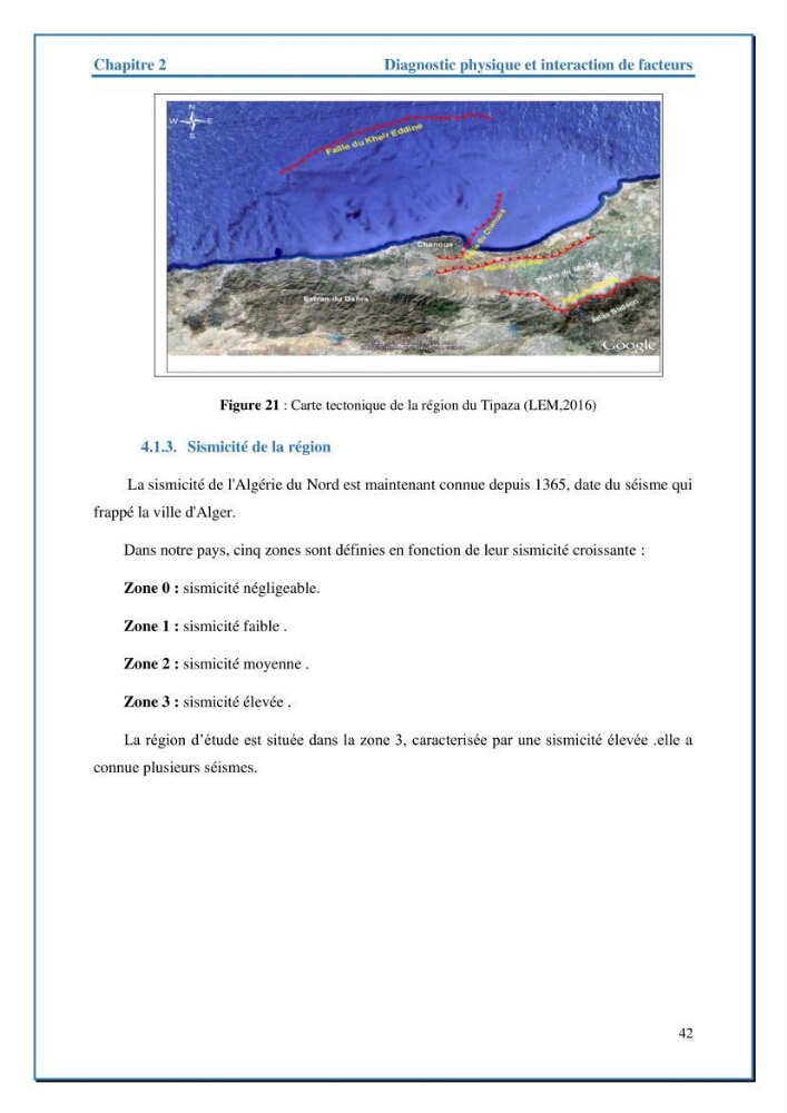 Etude de protection de la frange littorale de projet de la nouvelle station de dessalement de Fouka marine wilaya de Tipaza