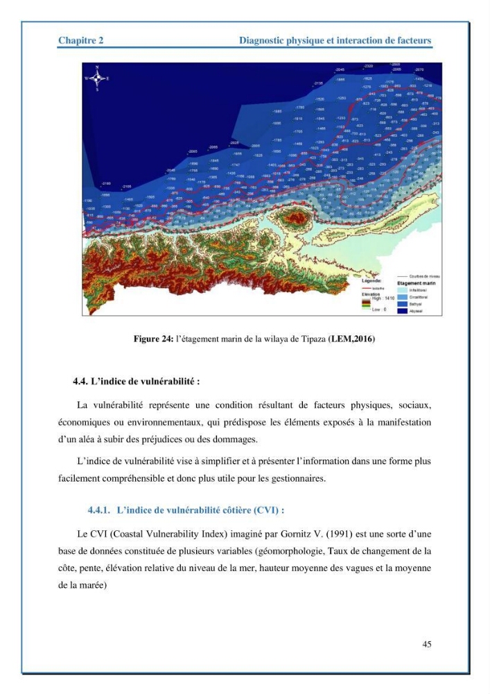 Etude de protection de la frange littorale de projet de la nouvelle station de dessalement de Fouka marine wilaya de Tipaza