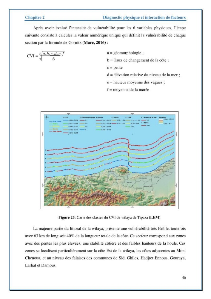 Etude de protection de la frange littorale de projet de la nouvelle station de dessalement de Fouka marine wilaya de Tipaza