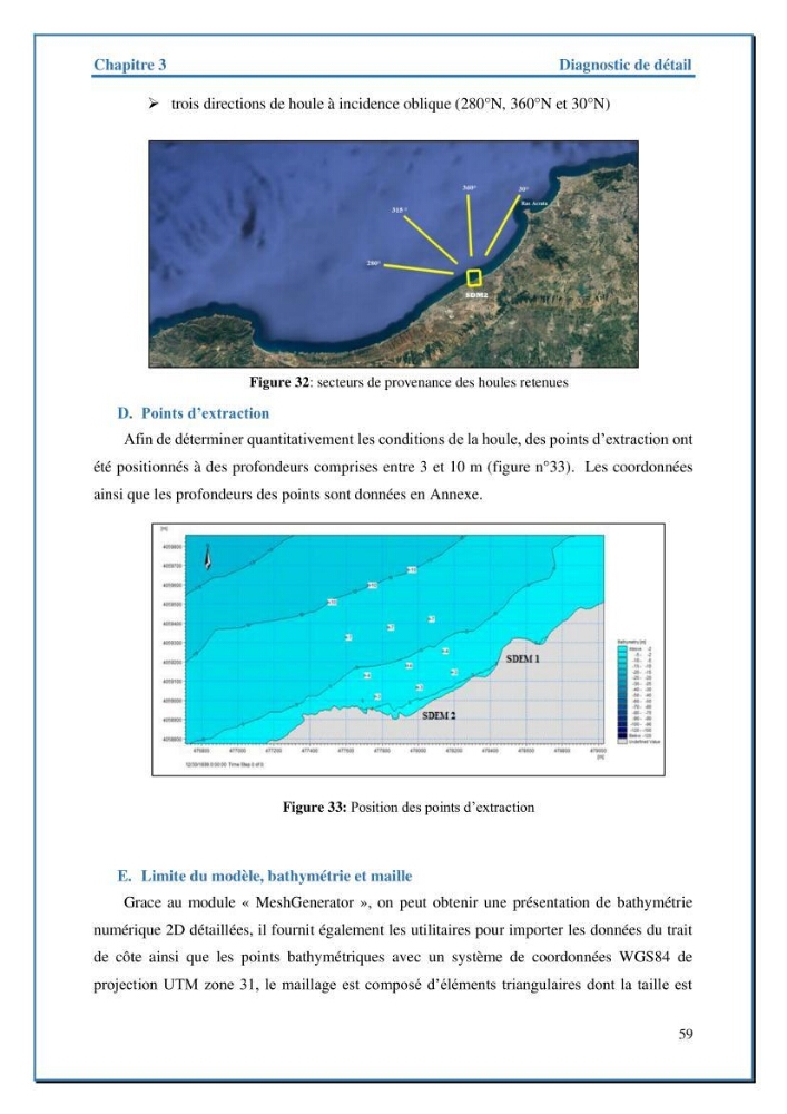 Etude de protection de la frange littorale de projet de la nouvelle station de dessalement de Fouka marine wilaya de Tipaza