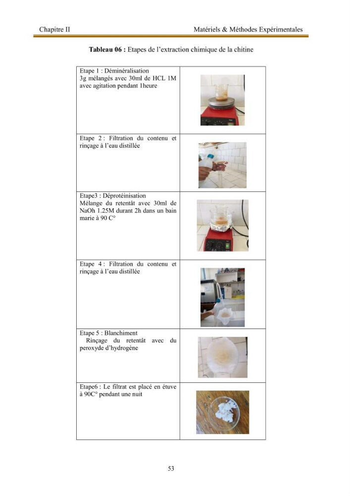 Extraction de biopolymères chitineux d\'intérêt pharmacologique à partir de sous-produits de la pêche