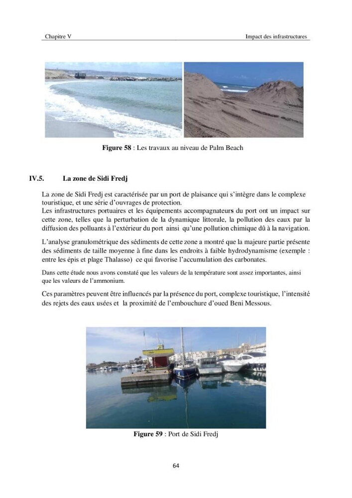 Contribution à l\'étude des paramètres physico-chimiques et de pollution dans l\'eau et dans le sédiment