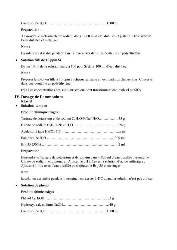Contribution à l\'étude des paramètres physico-chimiques et de pollution dans l\'eau et dans le sédiment
