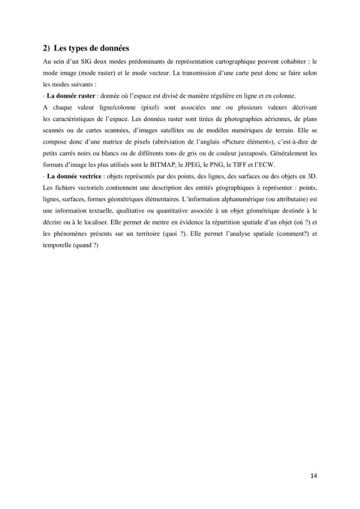 Evolution du trait de côte au niveau de la baie de Bouismail : recours a l\'image satellite et système d\'inforamation géographique