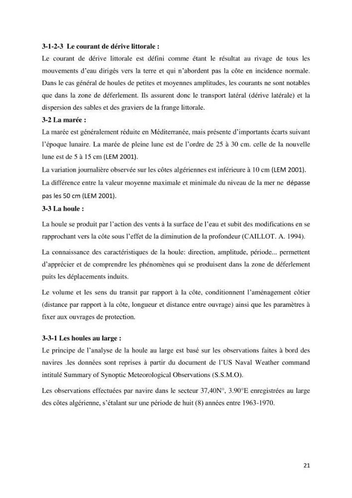 Evolution du trait de côte au niveau de la baie de Bouismail : recours a l\'image satellite et système d\'inforamation géographique