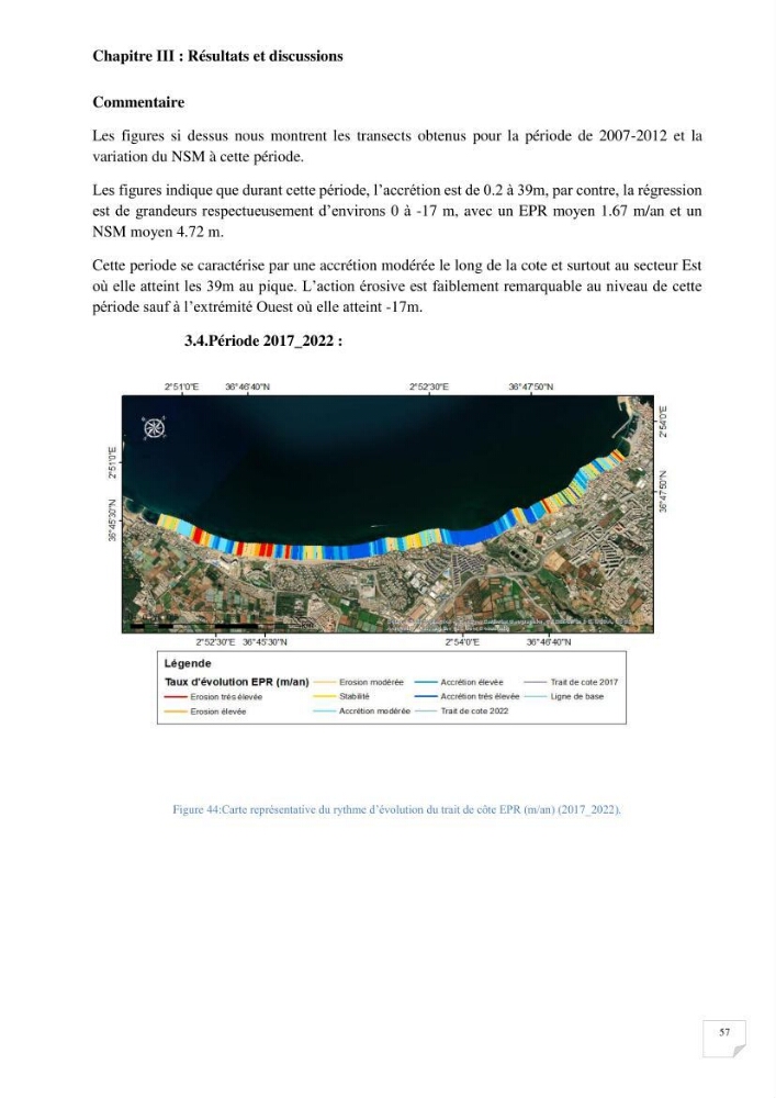 Protection de la plage Club des pins par les géotubes Et l’élargissement de la plage par les stabiplages