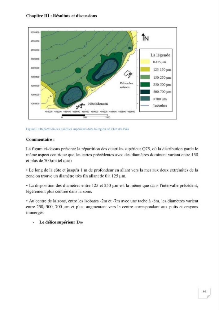 Protection de la plage Club des pins par les géotubes Et l’élargissement de la plage par les stabiplages