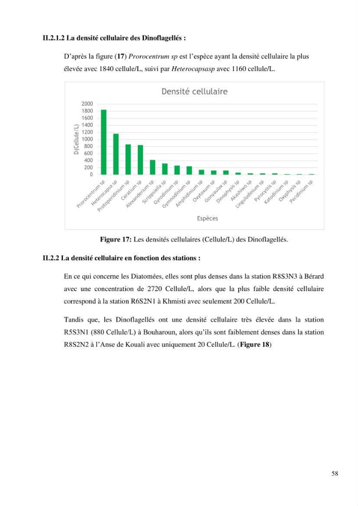 Dynamique et diversité du peuplement phytoplanctonique de la baie de Bou-Ismail.