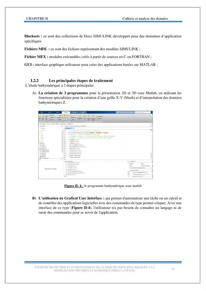 Etude de protection et d\'aménagement de la zone de Verte Rive-Bordj El Kiffan