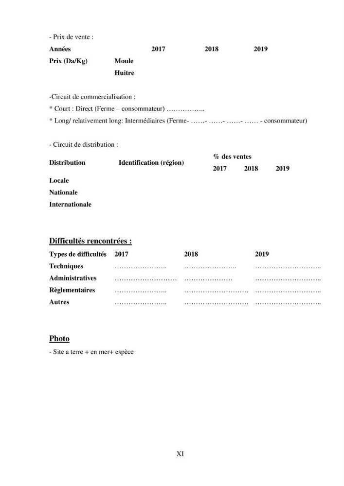 Etude des performances économiques des fermes aquacoles conchylicoles en Algérie: