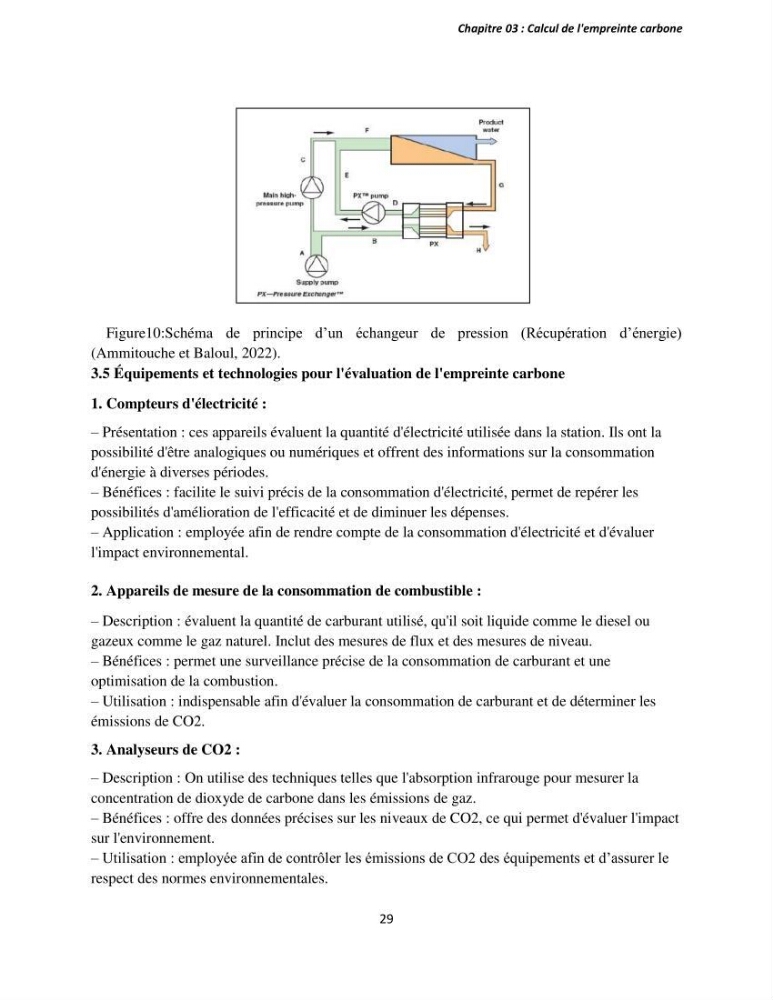 Évaluation de l\'empreinte carbon d\'une station de dessalement de l\'eau de mer de Fouka (Tipaza)