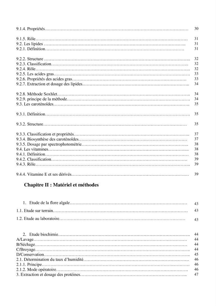 Etude de quelques rhodobiontes de la côte ouest algéroise: biologie, biochimie et valorisation