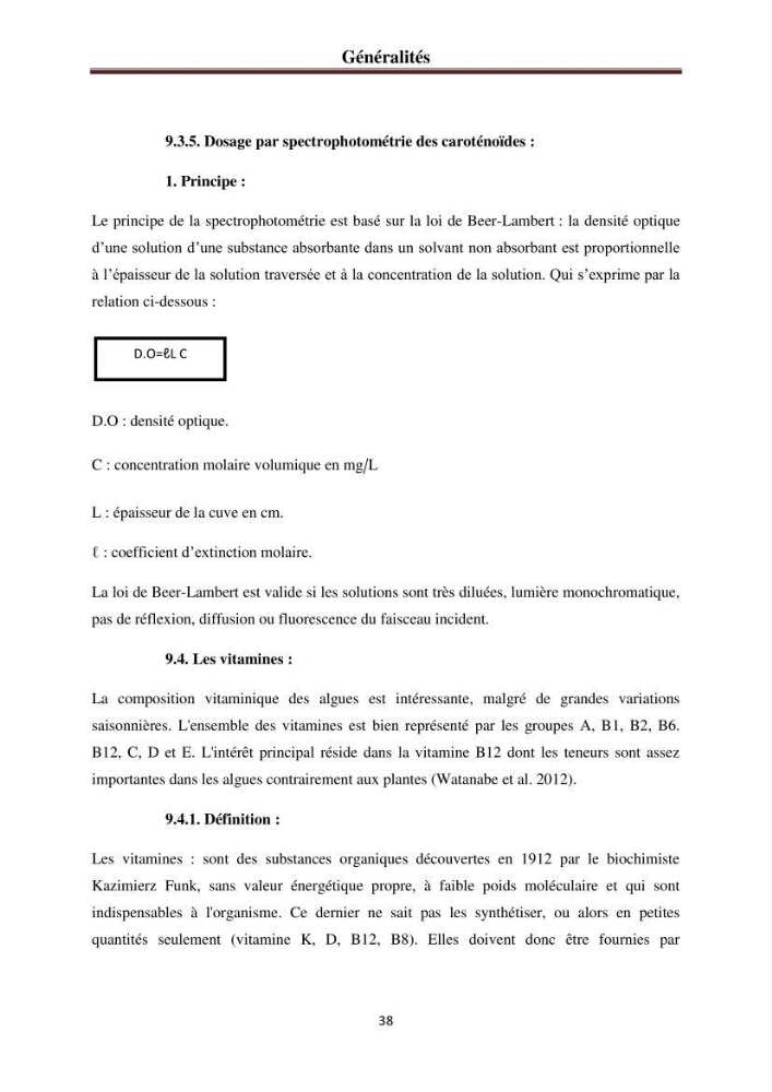 Etude de quelques rhodobiontes de la côte ouest algéroise: biologie, biochimie et valorisation