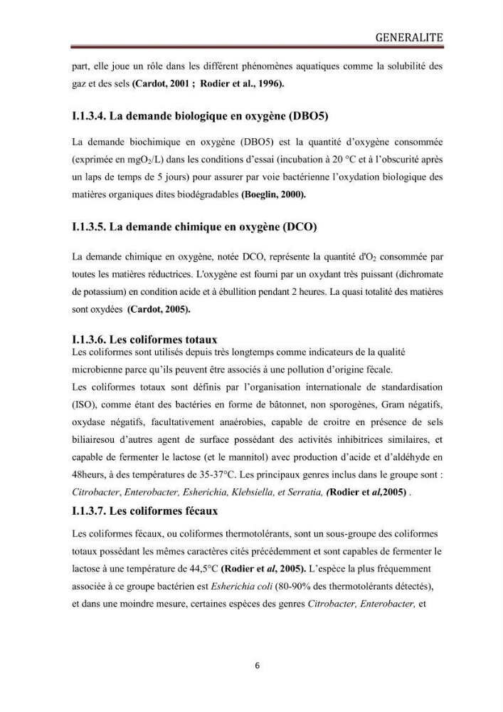 Caractérisation des mécanismes de résistance aux béta-lactamines chez des bactéries à Gram négatif isolées des eaux usées et aux traitées de la STEP de Boumerdes